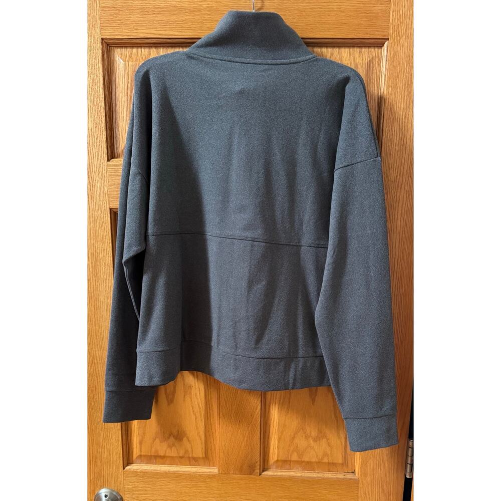 Varley Rozanna Midweight Knit Zip Jacket - Gray XL New - Picture 5 of 6